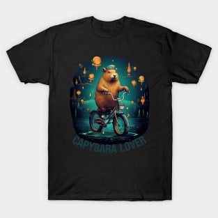 Capybara lover Capybara art design T-Shirt